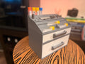 Compact CNC Bit Organizer With Double Drawers